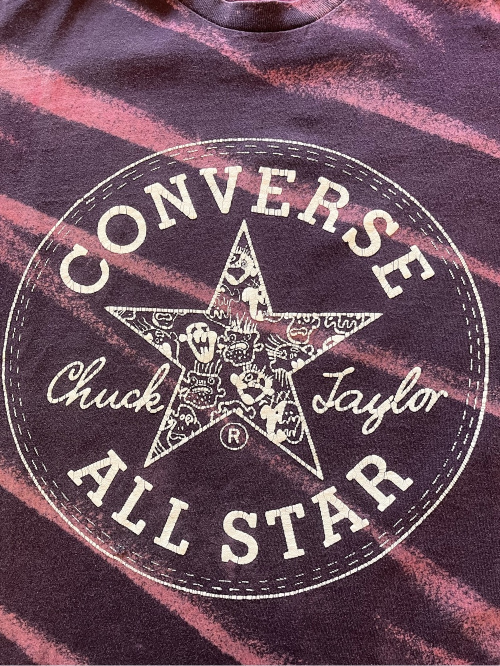 Vintage 1980s Converse Chuck Taylor Big Logo, Single-Stitch Tee